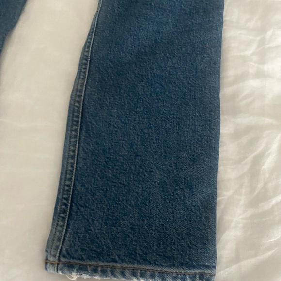 Agolde Riley high rise crop jeans size 25 - Picture 7 of 7